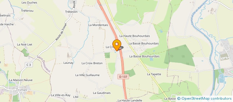 localisation de l'entreprise MADAME OCEANE BOUHOUR à SAINT-DOMINEUC