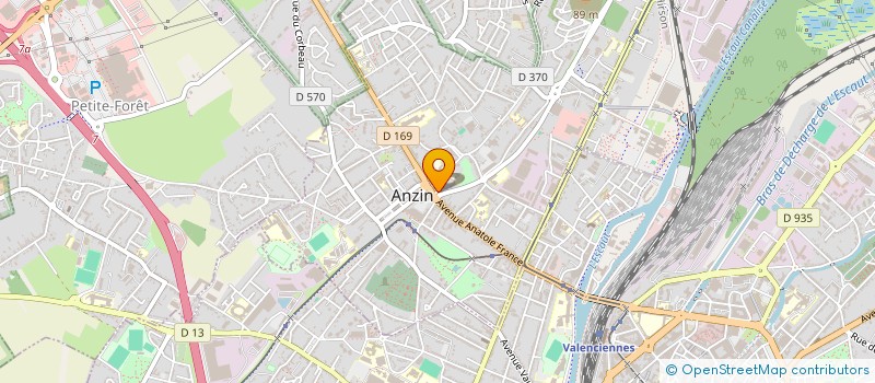 localisation de l'entreprise MADAME OCEANE BOULNOIS  ANZIN