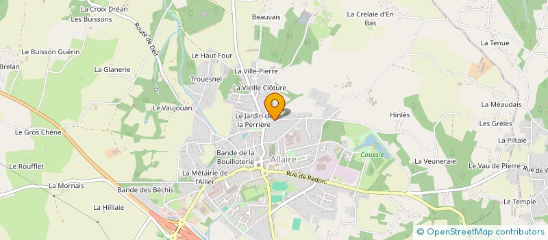 localisation de l'entreprise MADAME OCEANE BOURSE  ALLAIRE