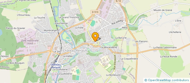 localisation de l'entreprise MADAME OCEANE BOUTARD  AUZOUER-EN-TOURAINE