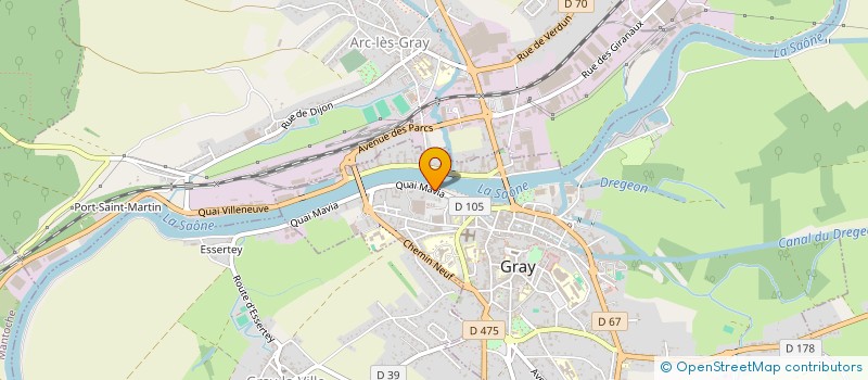 localisation de l'entreprise MADAME OCEANE BOYER--RUFFRA  GRAY