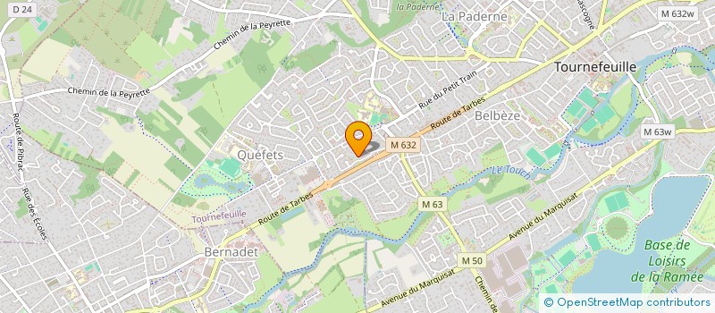 localisation de l'entreprise MADAME OCEANE BRAIDA  TOURNEFEUILLE