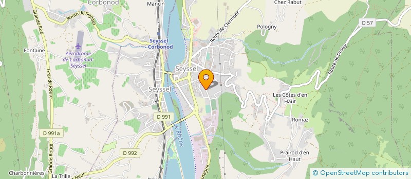 localisation de l'entreprise MADAME OCEANE BRET  SEYSSEL