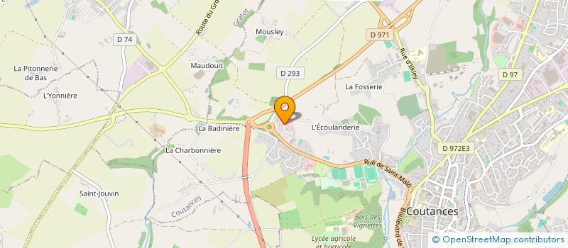 localisation de l'entreprise MADAME OCEANE BRIAND à COUTANCES