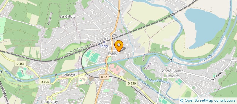 localisation de l'entreprise MADAME OCEANE BRIEZ  ESBLY