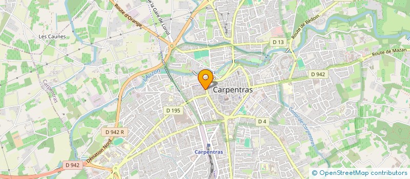 localisation de l'entreprise MADAME OCEANE BROUAT  CARPENTRAS