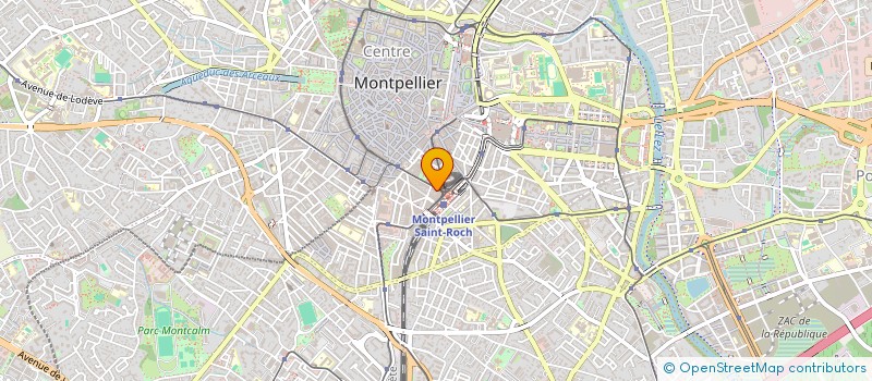 localisation de l'entreprise MADAME OCEANE BRUNET à MONTPELLIER