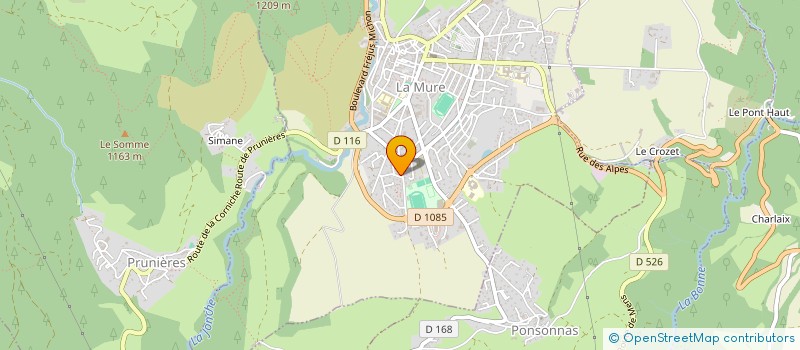 localisation de l'entreprise MADAME OCEANE BUCH  LA MURE