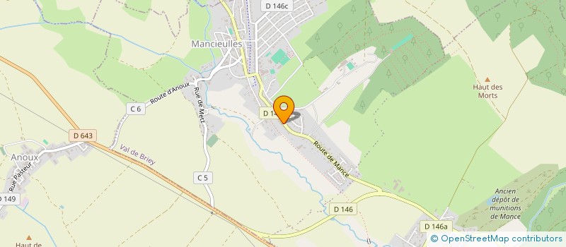 localisation de l'entreprise MADAME OCEANE BUZELIN  VAL DE BRIEY