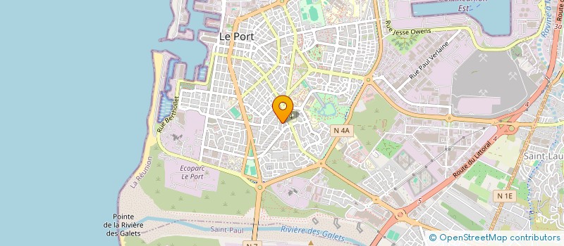 localisation de l'entreprise MADAME OCEANE CADY  LE PORT