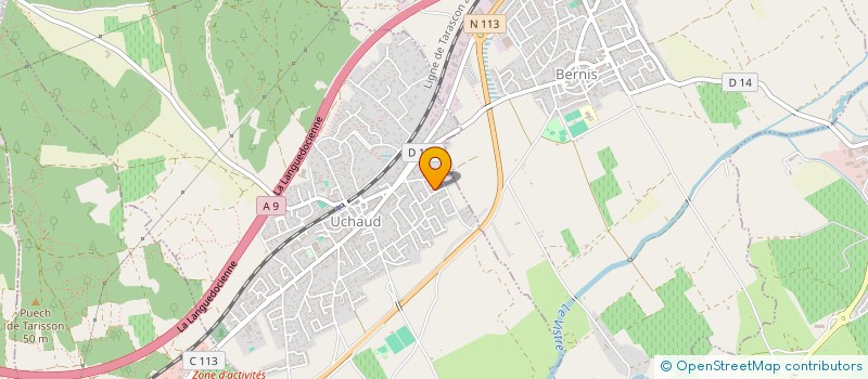 localisation de l'entreprise MADAME OCEANE CALLON  UCHAUD