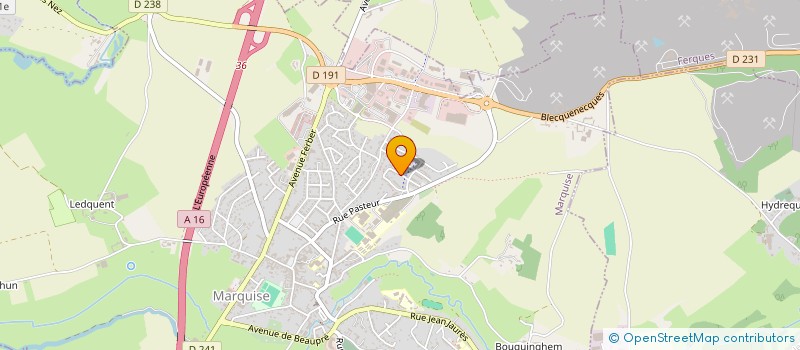 localisation de l'entreprise MADAME OCEANE CAPRON  MARQUISE