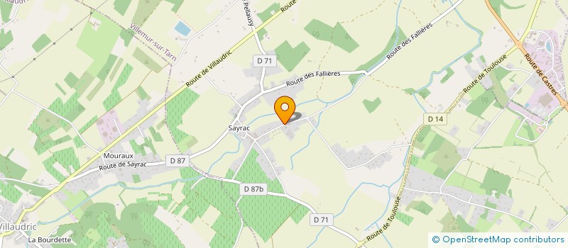 localisation de l'entreprise MADAME OCEANE CARINDO  VILLEMUR-SUR-TARN