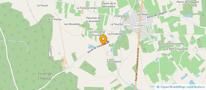 localisation de l'entreprise MADAME OCEANE CARRION-HERAS  COUDDES