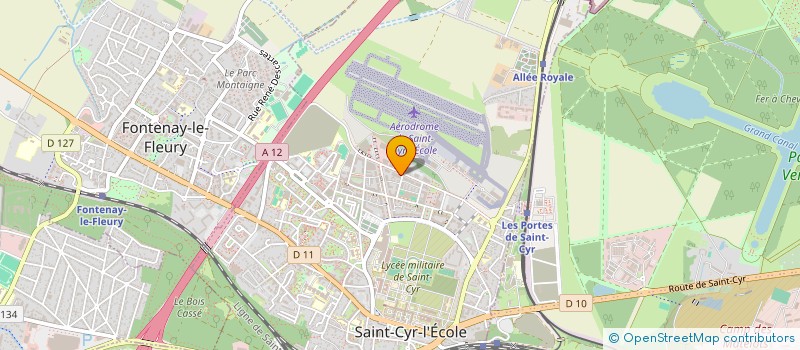 localisation de l'entreprise MADAME OCEANE CAUMONT à SAINT-CYR-L'ECOLE