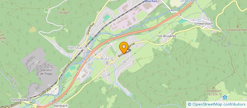 localisation de l'entreprise MADAME OCEANE CHARTOGNE  RUSS