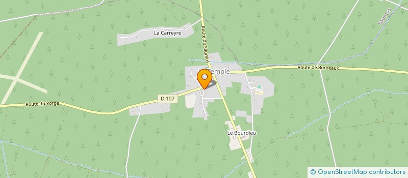 localisation de l'entreprise MADAME OCEANE CHAUMONT  LE TEMPLE