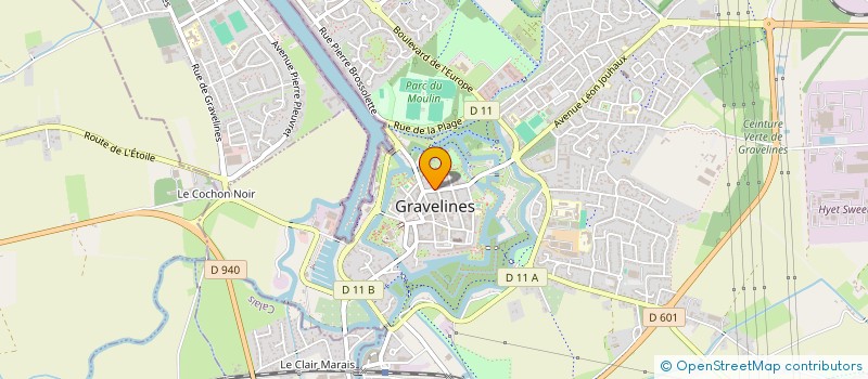 localisation de l'entreprise MADAME OCEANE CHEVALIER à GRAVELINES