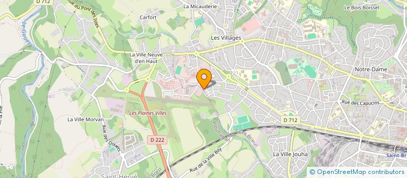 localisation de l'entreprise MADAME OCEANE CHOPIER à SAINT-BRIEUC