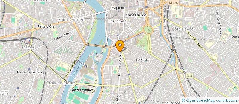 localisation de l'entreprise MADAME OCEANE CHOTEL  TOULOUSE