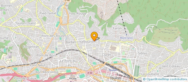 localisation de l'entreprise MADAME OCEANE CLARIN à TOULON