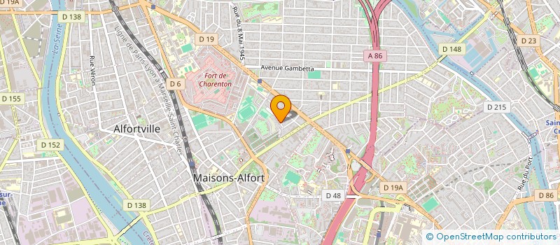 localisation de l'entreprise MADAME OCEANE CLEMENT à MAISONS-ALFORT