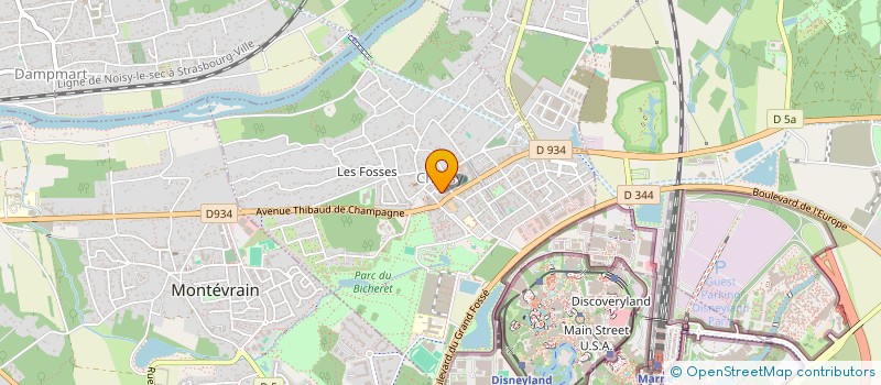 localisation de l'entreprise MADAME OCEANE CLEMENT  CHESSY