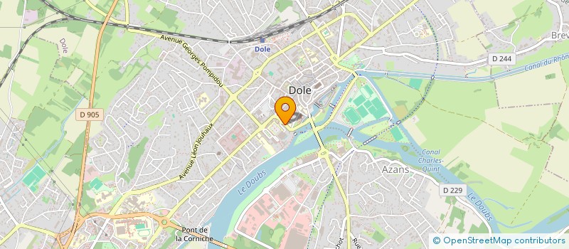 localisation de l'entreprise MADAME OCEANE CLERC  CHOISEY