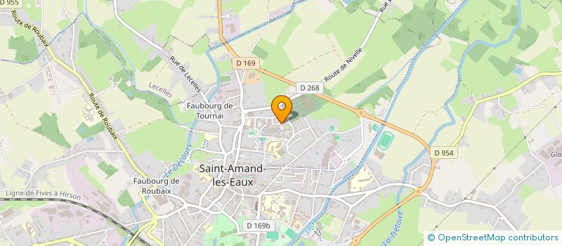 localisation de l'entreprise MADAME OCEANE COCHE  SAINT-AMAND-LES-EAUX