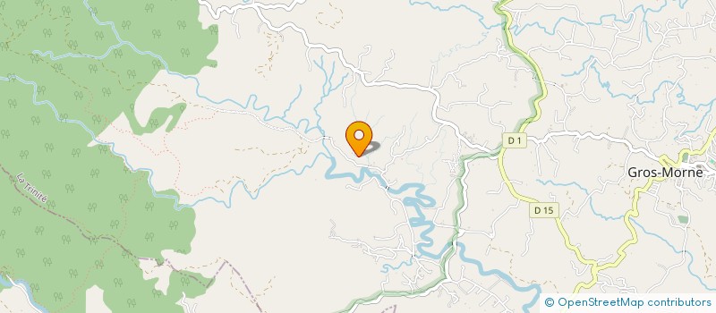 localisation de l'entreprise MADAME OCEANE COUTTY  GROS-MORNE