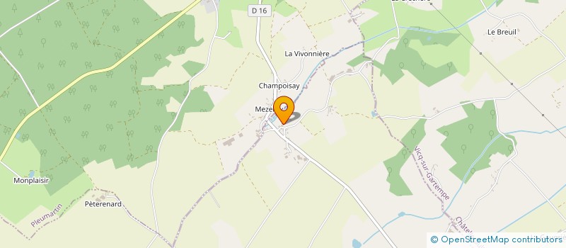 localisation de l'entreprise MADAME OCEANE COUTURIER  SAINT-PIERRE-DE-MAILLE