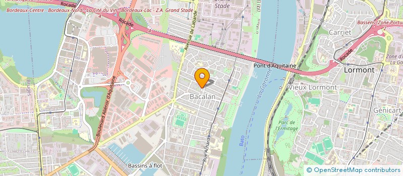 localisation de l'entreprise MADAME OCEANE CUDZA  BORDEAUX