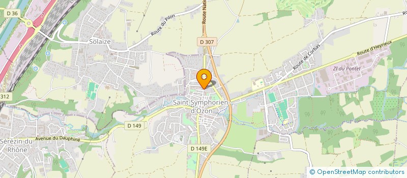 localisation de l'entreprise MADAME OCEANE D'ALOISIO  COMMUNAY