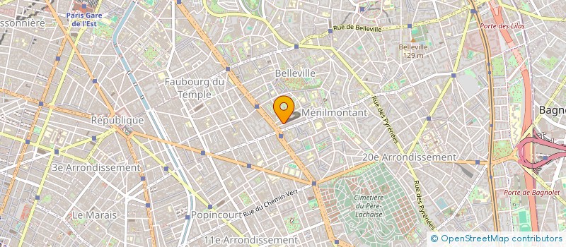 localisation de l'entreprise MADAME OCEANE DANIELI  PARIS