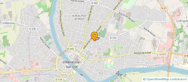 localisation de l'entreprise MADAME OCEANE DAVAINE  VILLENEUVE-SUR-LOT