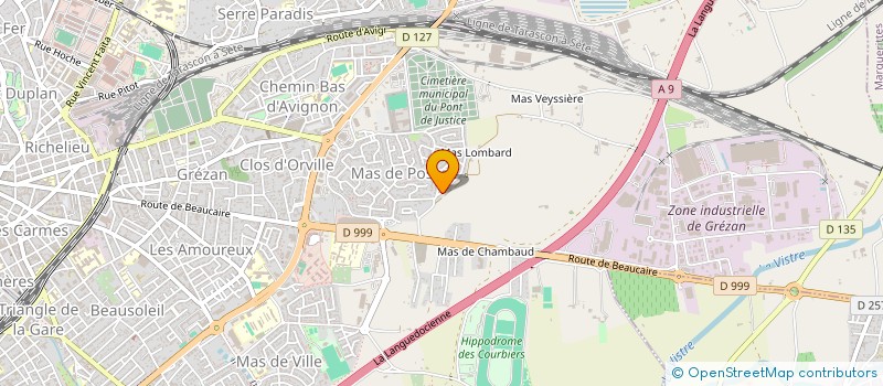 localisation de l'entreprise MADAME OCEANE DE FLORIS  NIMES