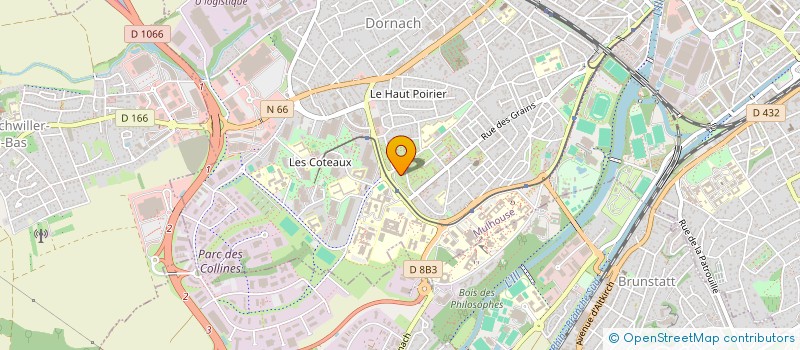 localisation de l'entreprise MADAME OCEANE DE LA TORRE  MULHOUSE