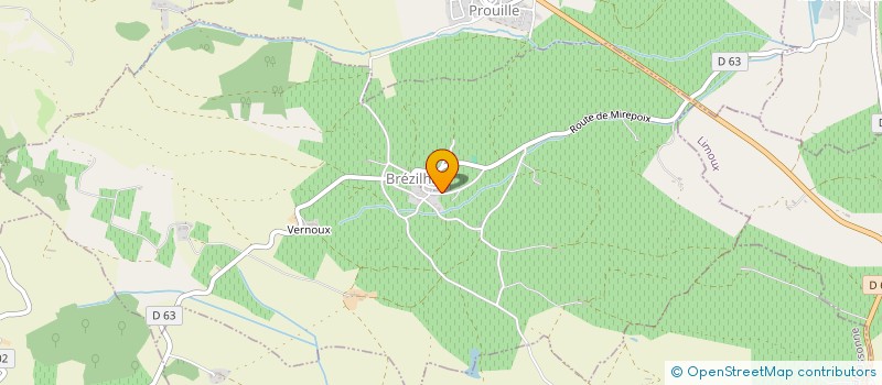 localisation de l'entreprise MADAME OCEANE DE OLIVEIRA  BREZILHAC