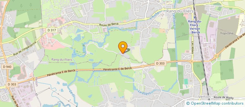 localisation de l'entreprise MADAME OCEANE DEFLANDRE  RANG-DU-FLIERS