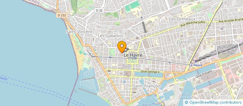 localisation de l'entreprise MADAME OCEANE DELANNOY à LE HAVRE
