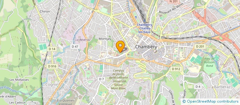 localisation de l'entreprise MADAME OCEANE DELARCHE  AIX-LES-BAINS