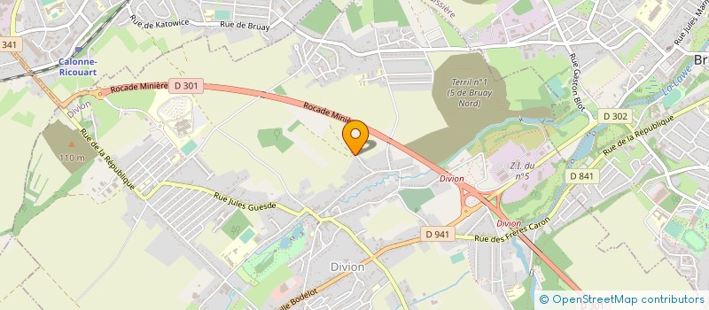 localisation de l'entreprise MADAME OCEANE DELATTRE  DIVION