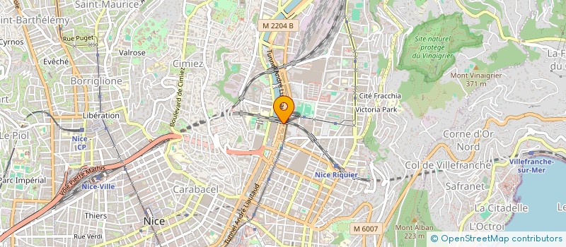 localisation de l'entreprise MADAME OCEANE DEMURO  NICE