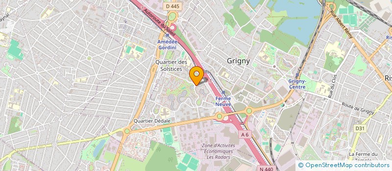 localisation de l'entreprise MADAME OCEANE DEROO  GRIGNY