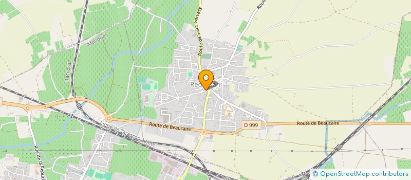 localisation de l'entreprise MADAME OCEANE DESCAMPS à REDESSAN