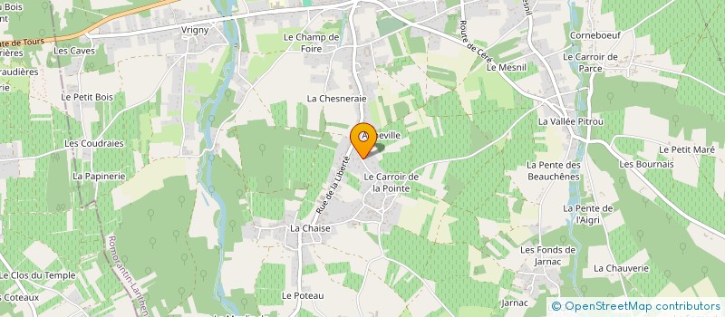 localisation de l'entreprise MADAME OCEANE DESCOSSE  SAINT-GEORGES-SUR-CHER