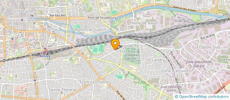 localisation de l'entreprise MADAME OCEANE DESMOTS  RENNES