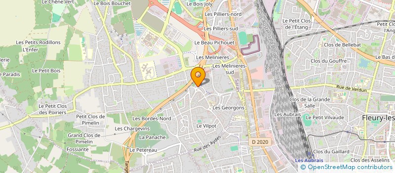 localisation de l'entreprise MADAME OCEANE DIMI à SARAN