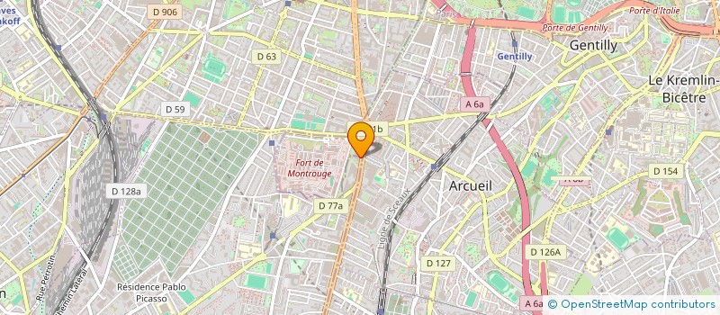 localisation de l'entreprise MADAME OCEANE DIOT à BAGNEUX