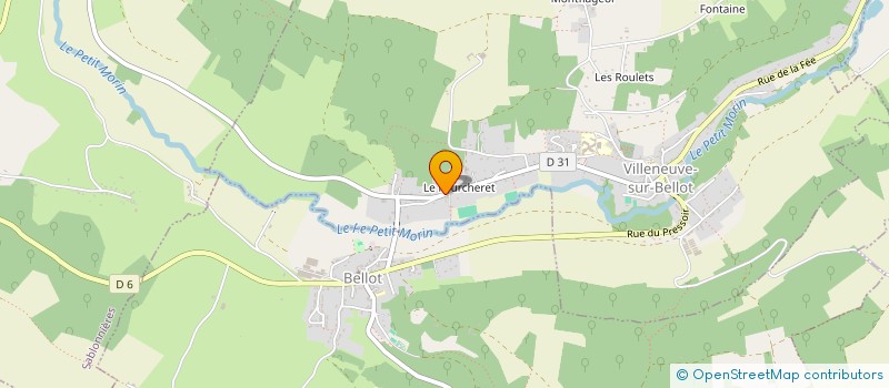 localisation de l'entreprise MADAME OCEANE DOKOU  VILLENEUVE-SUR-BELLOT